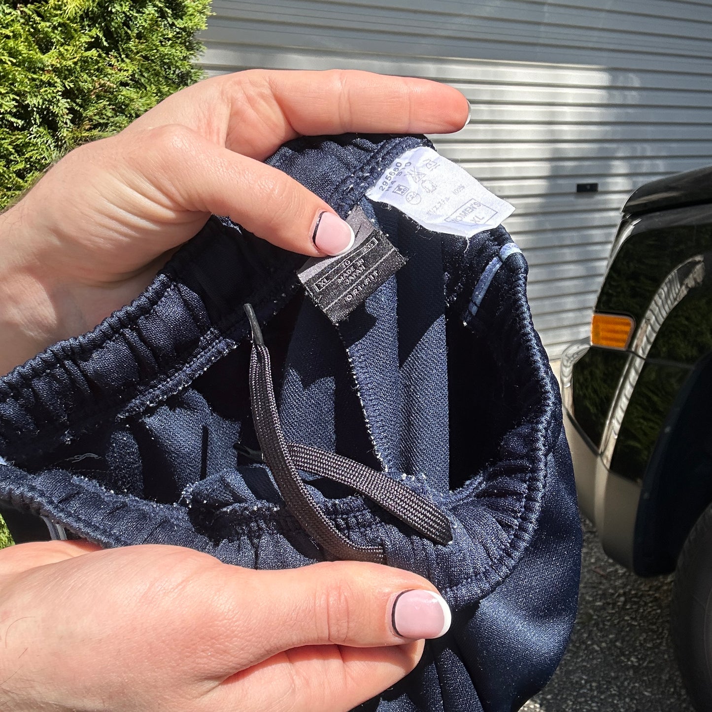 Vintage Navy NIke Track Pants -XL(W)