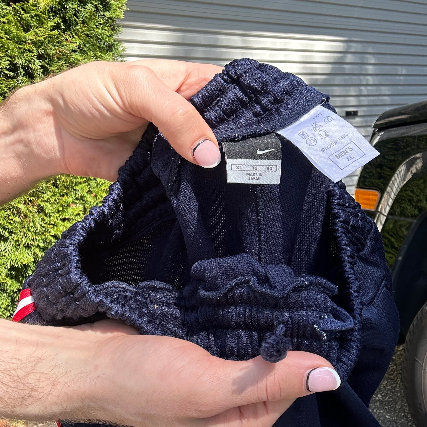 For Jesse ! Vintage Navy NIke Track Pants - XL