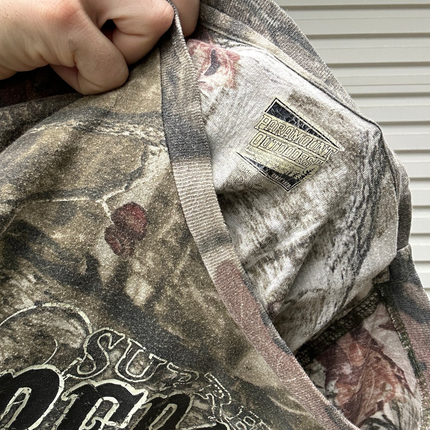 Vintage Mossy Oak Predator Camo Tee - XL