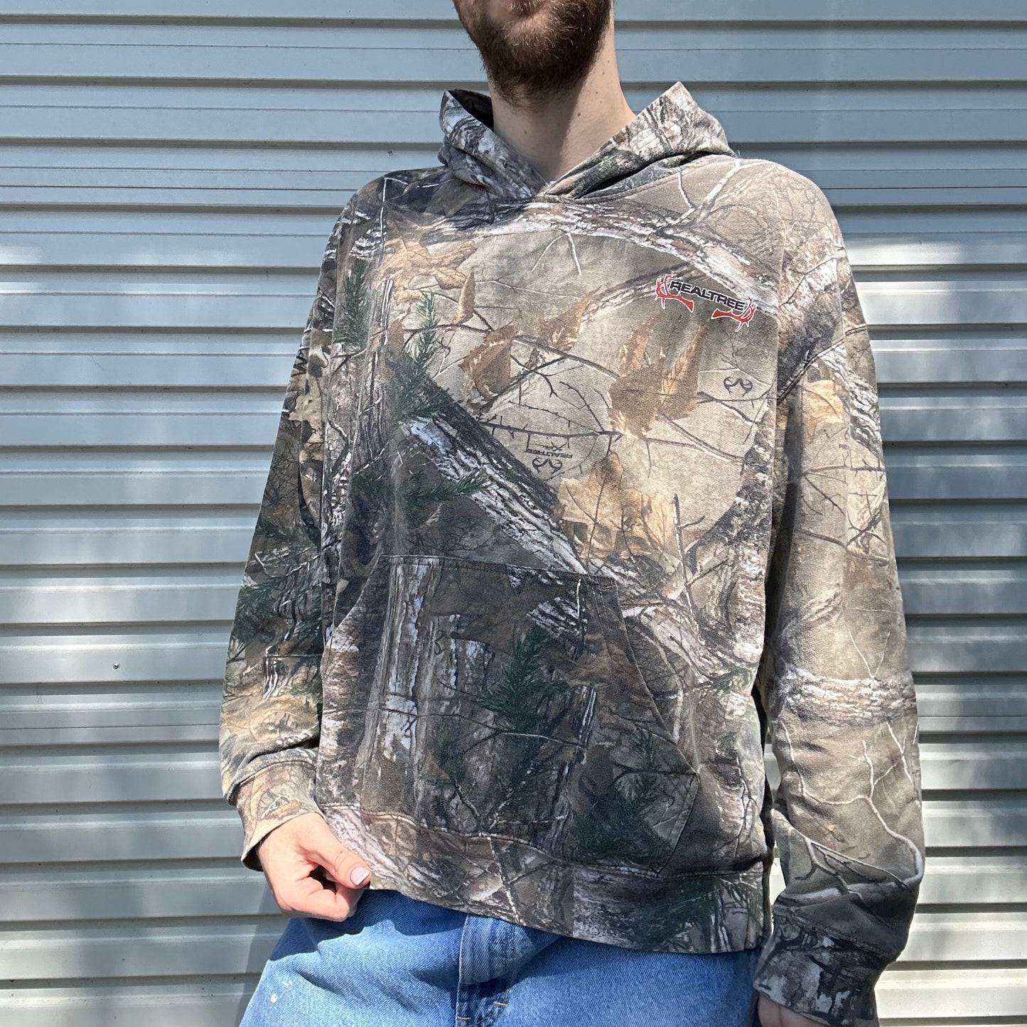 Vintage Realtree Camo Hoodie - XL