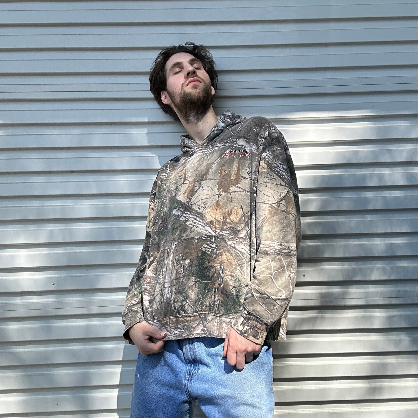 Vintage Realtree Camo Hoodie - XL