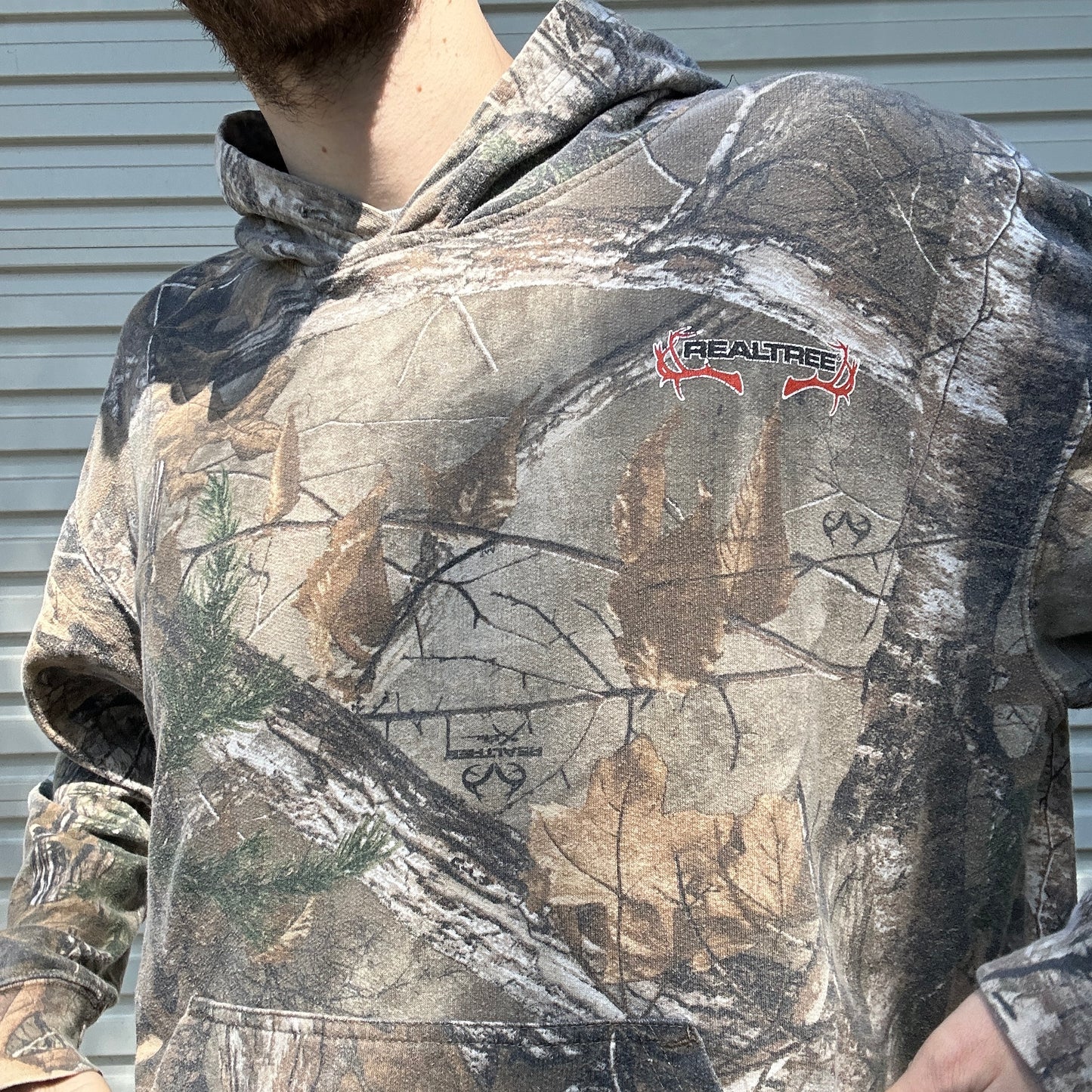 Vintage Realtree Camo Hoodie - XL