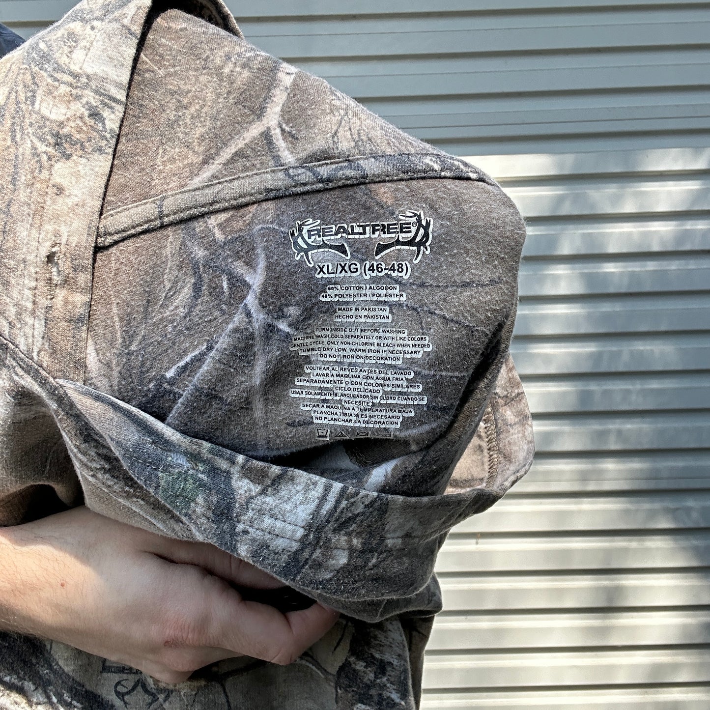 Vintage Realtree Camo Hoodie - XL