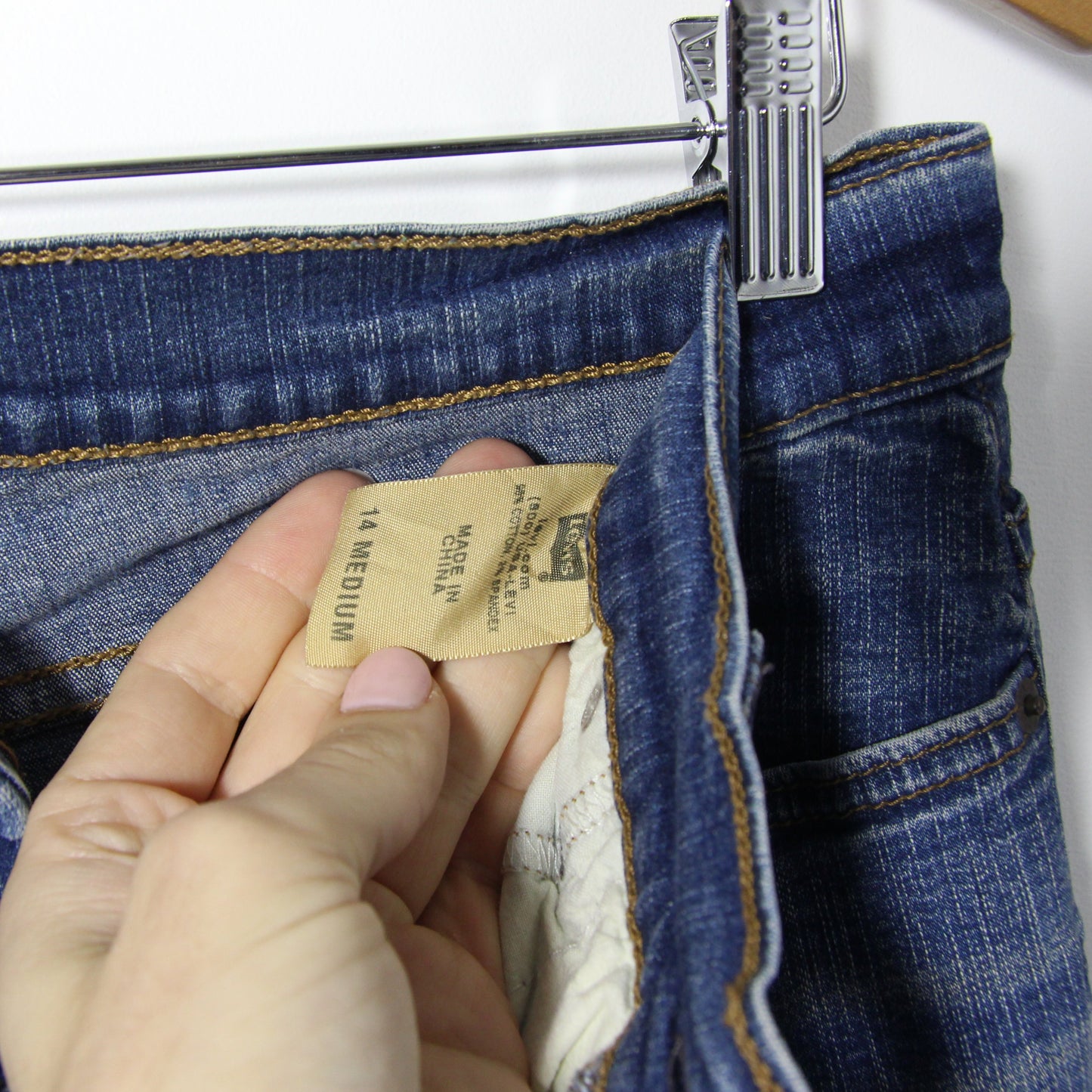 1990's Levi's Denim Jorts - 14(M)