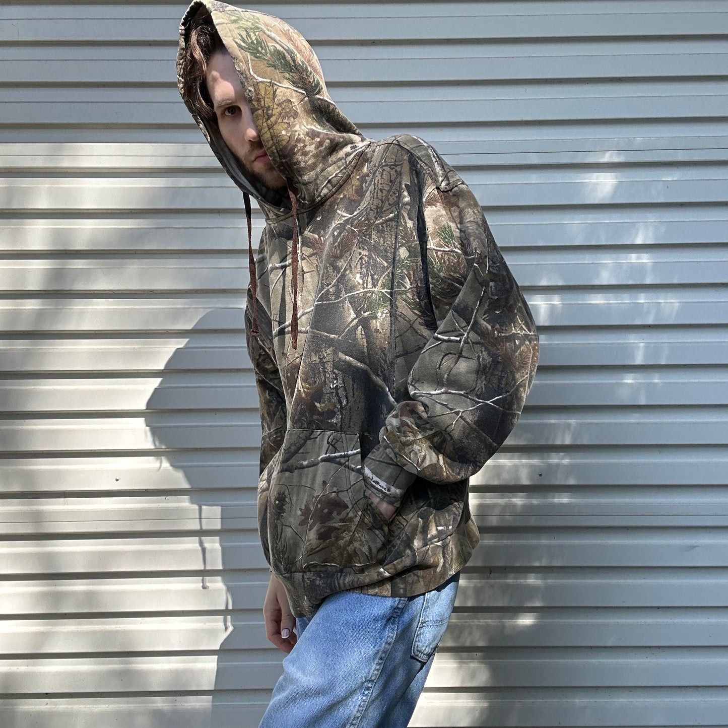 Vintage Realtree Camo Hoodie - XL
