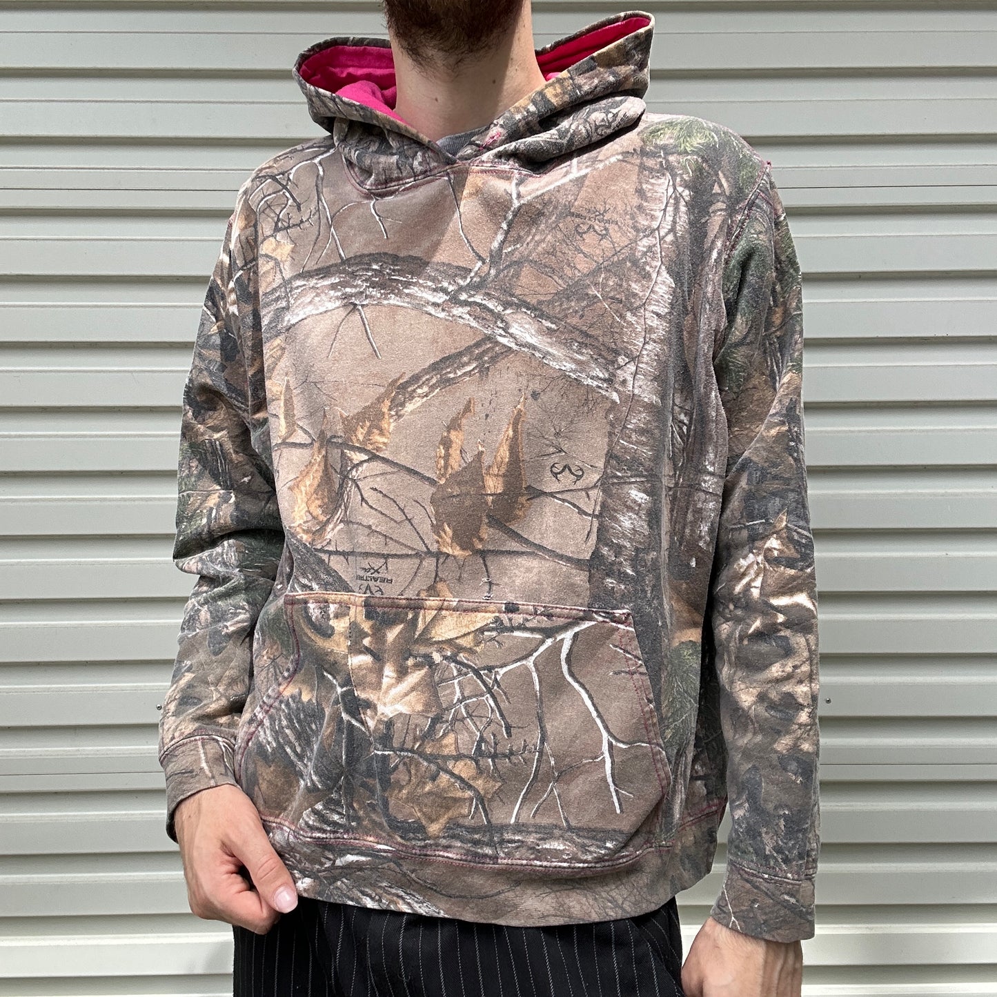 Vintage Realtree Camo Hoodie - XL (W)