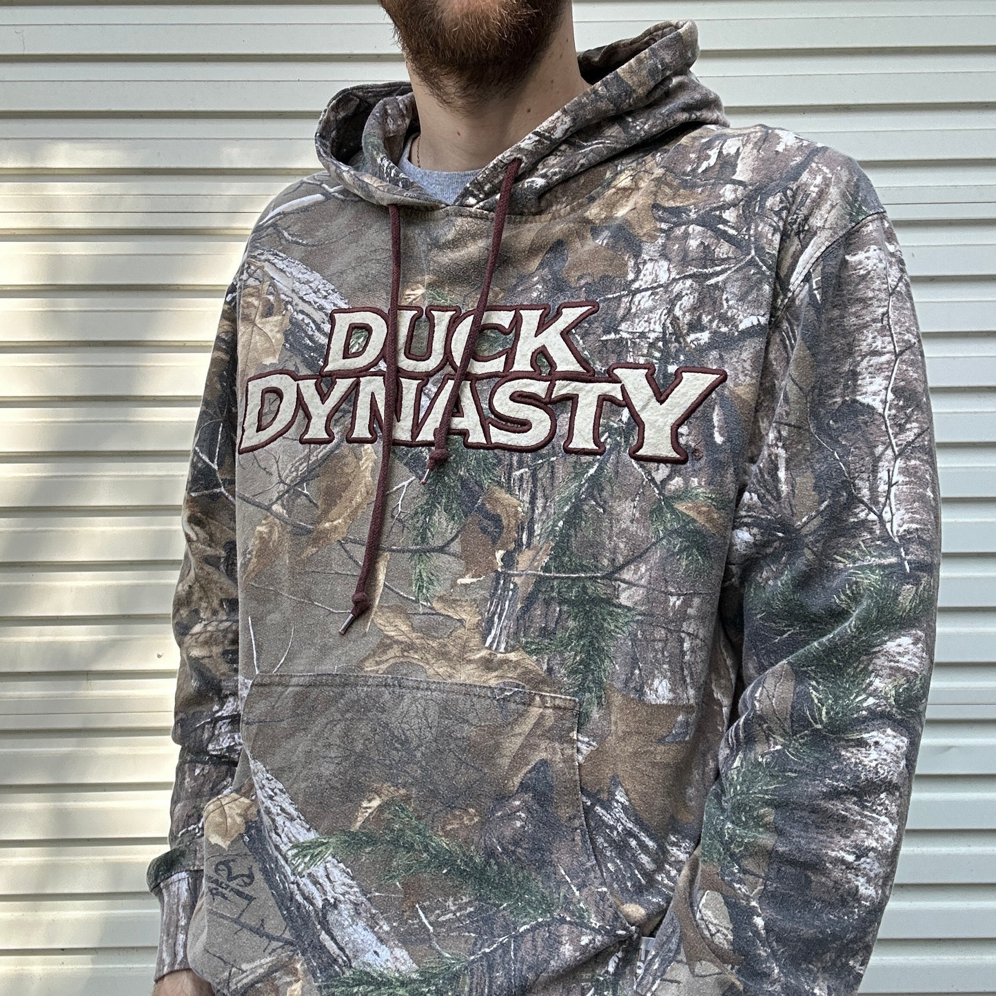 Vintage Duck Dynasty Camo Hoodie - M