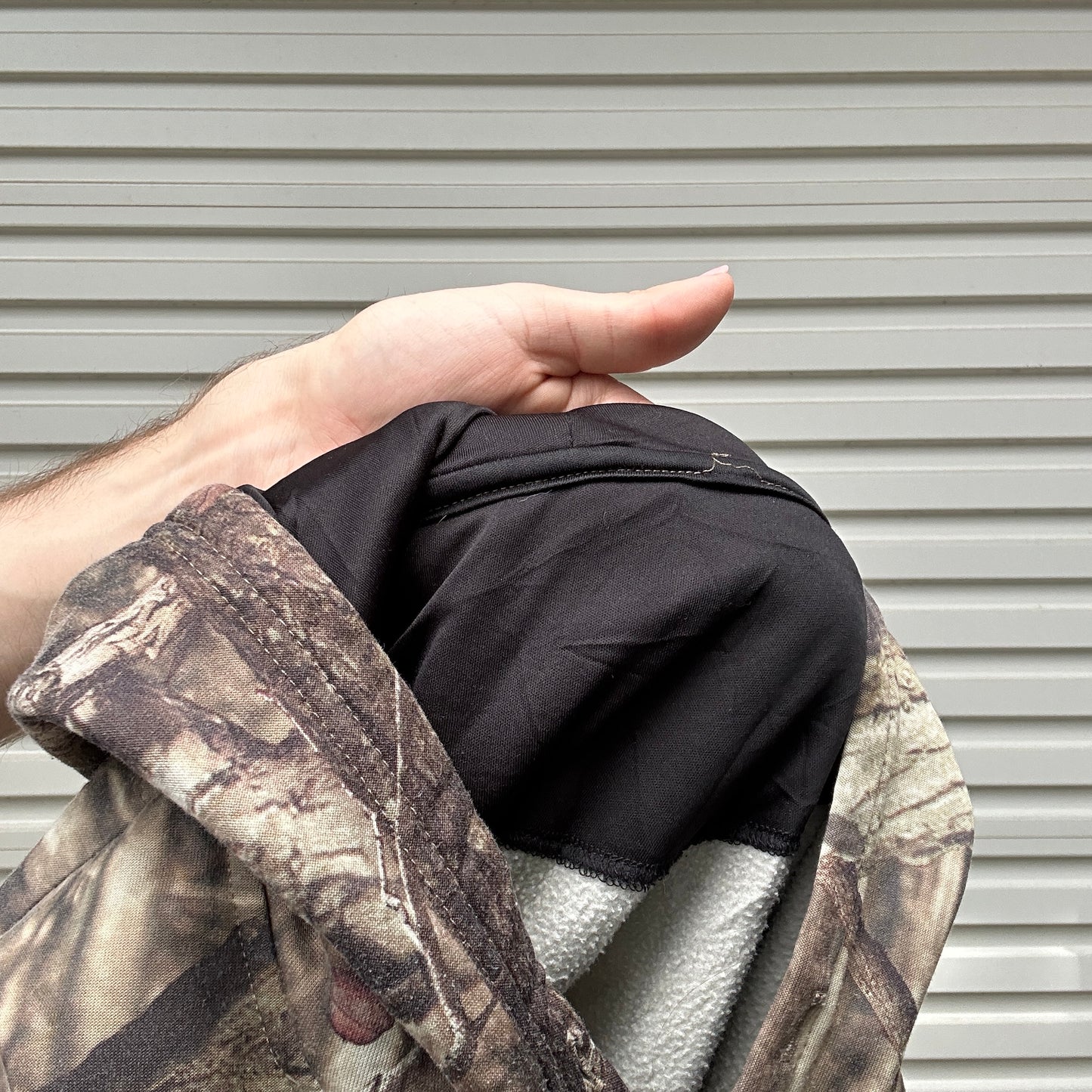 Vintage Mossy Oak Camo Hoodie - M/L