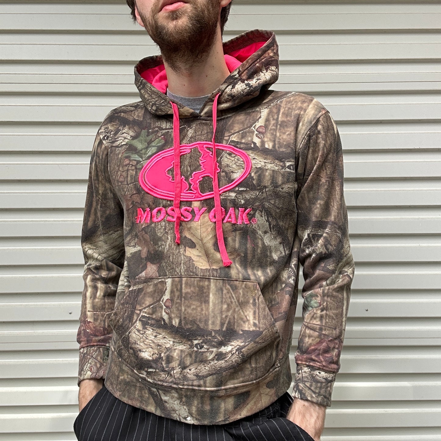 Vintager Mossy Oak Camo Hoodie - S(W)
