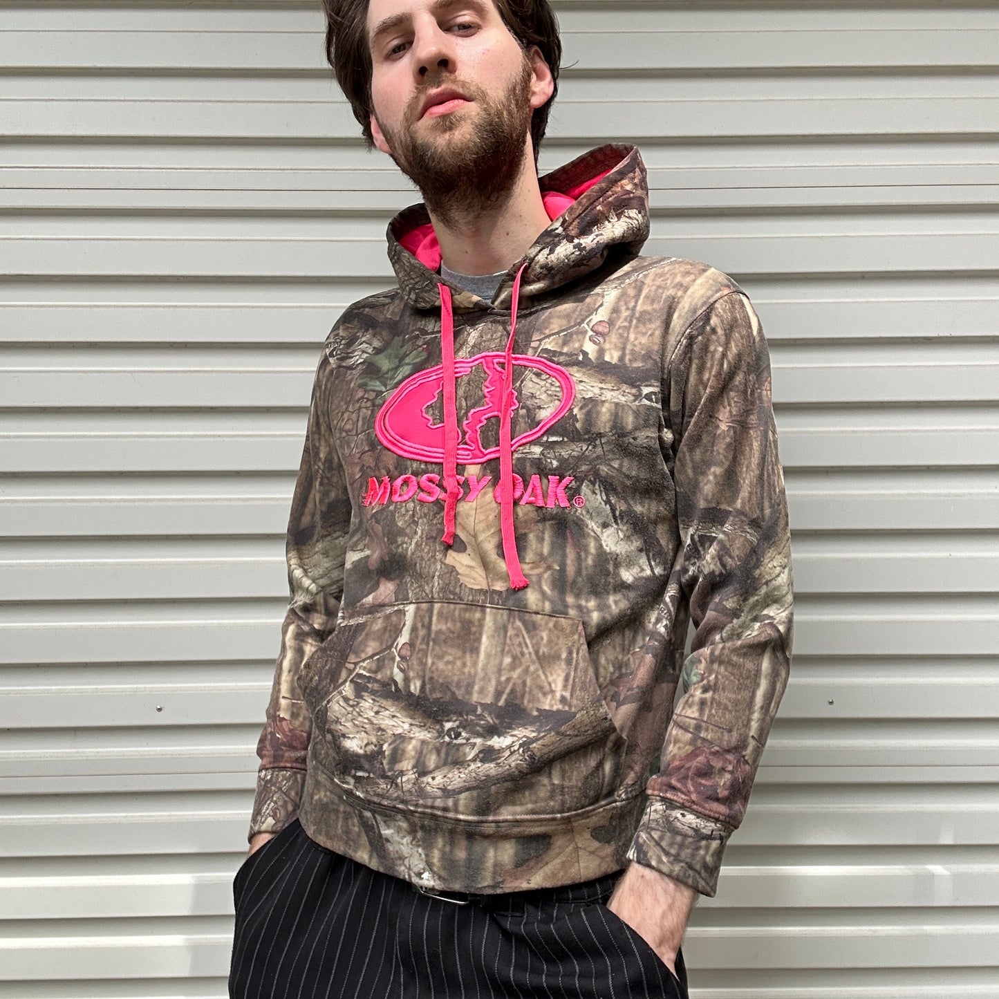 Vintager Mossy Oak Camo Hoodie - S(W)