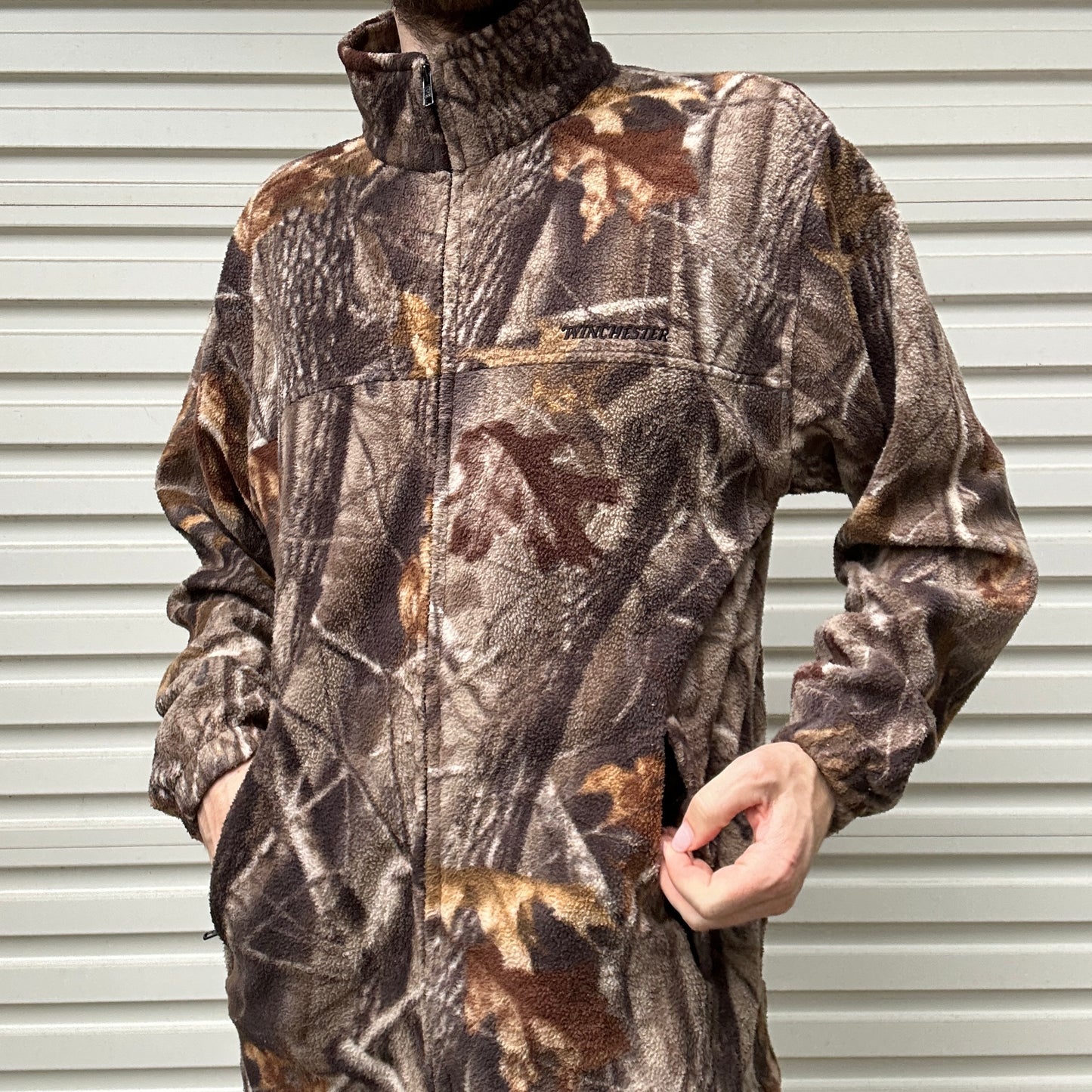 Vintage Winchester Camo Fleece - M