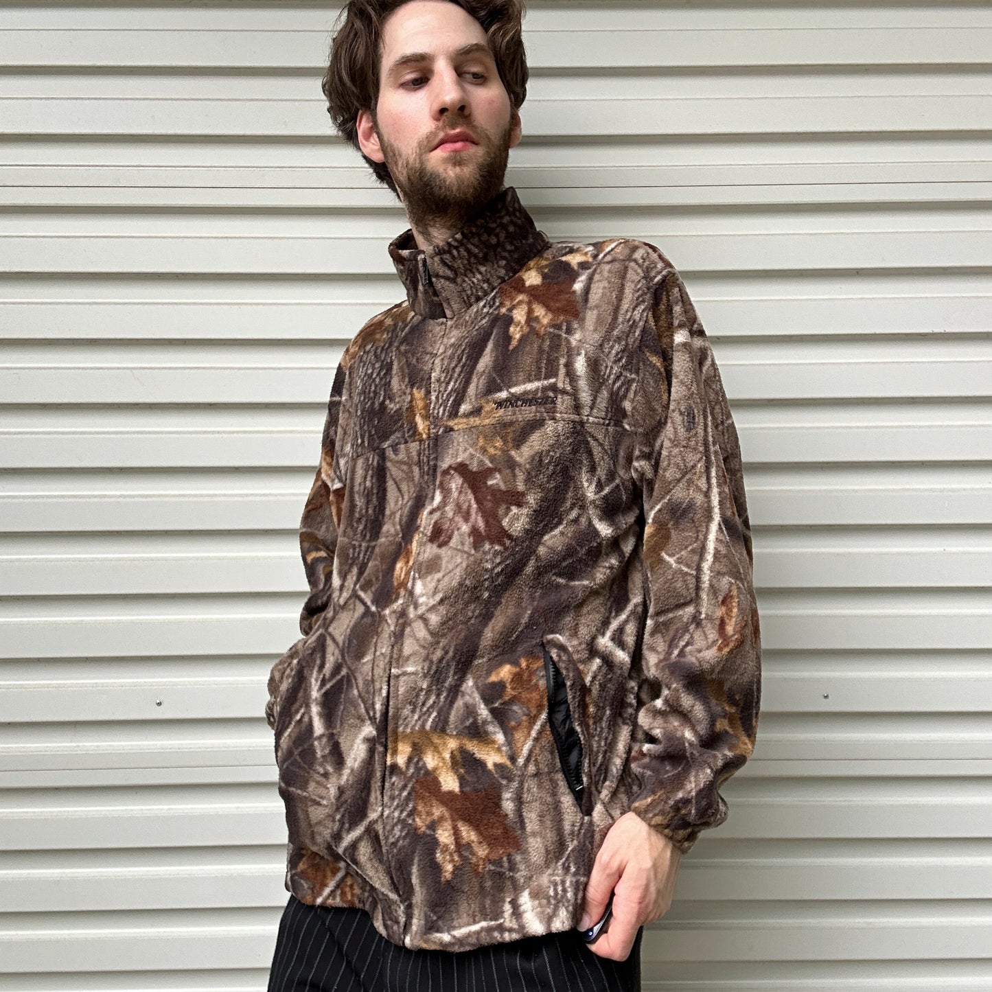 Vintage Winchester Camo Fleece - M