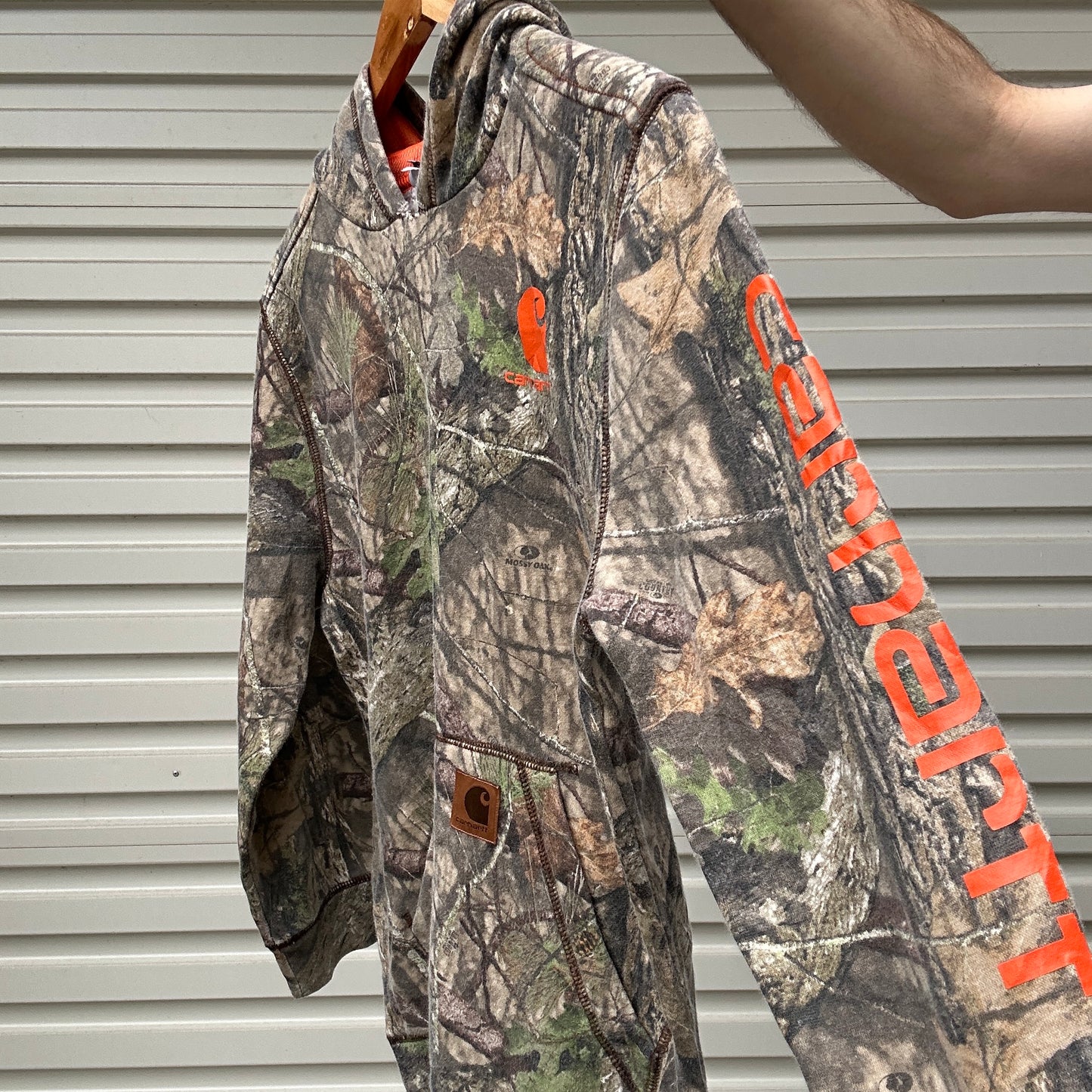 Vintage Carhartt Camo Hoodie - M (W)
