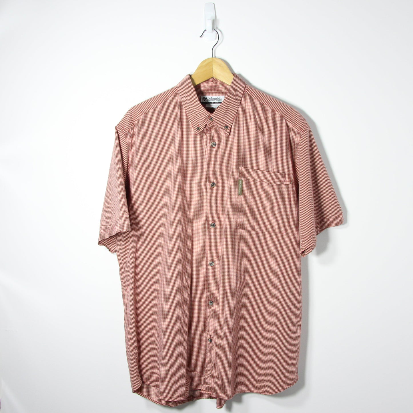 Vintage Columbia Short Sleeve Button Up - L