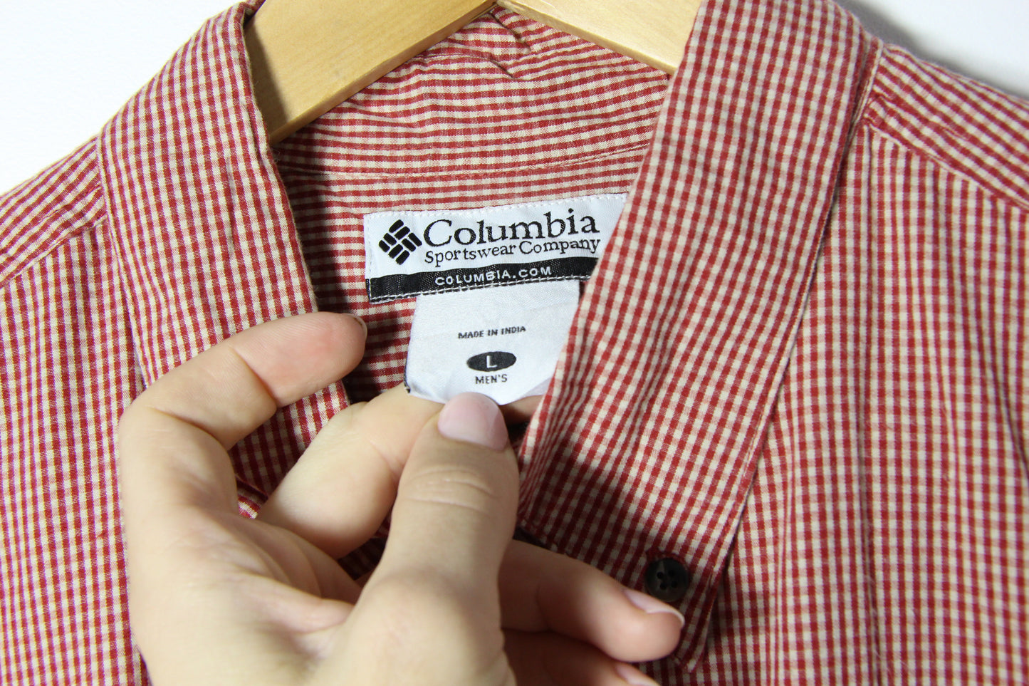 Vintage Columbia Short Sleeve Button Up - L