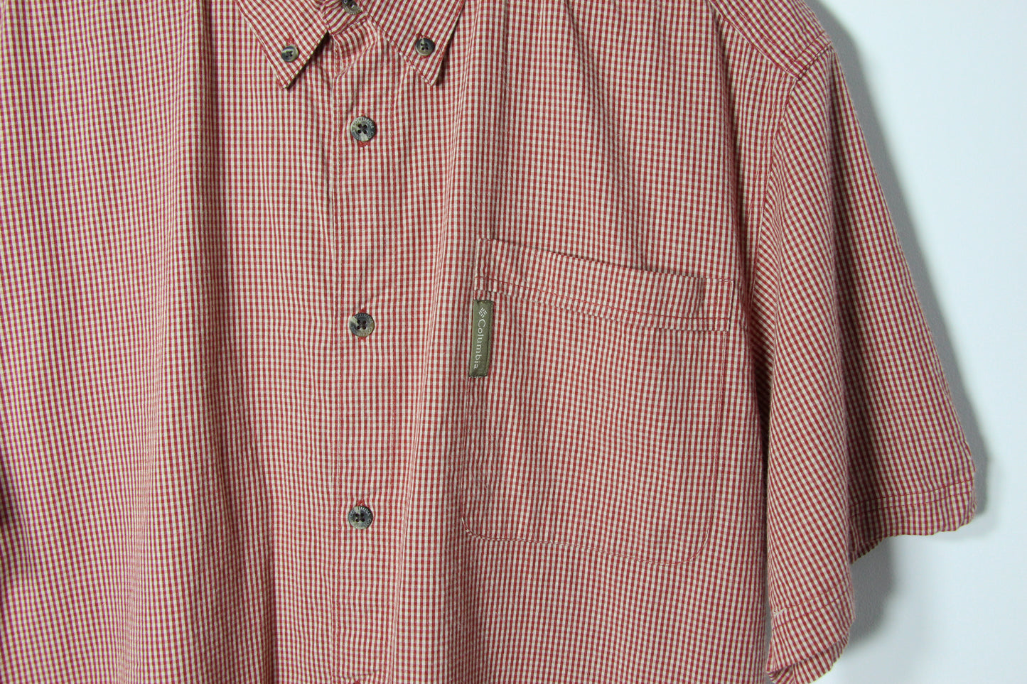 Vintage Columbia Short Sleeve Button Up - L