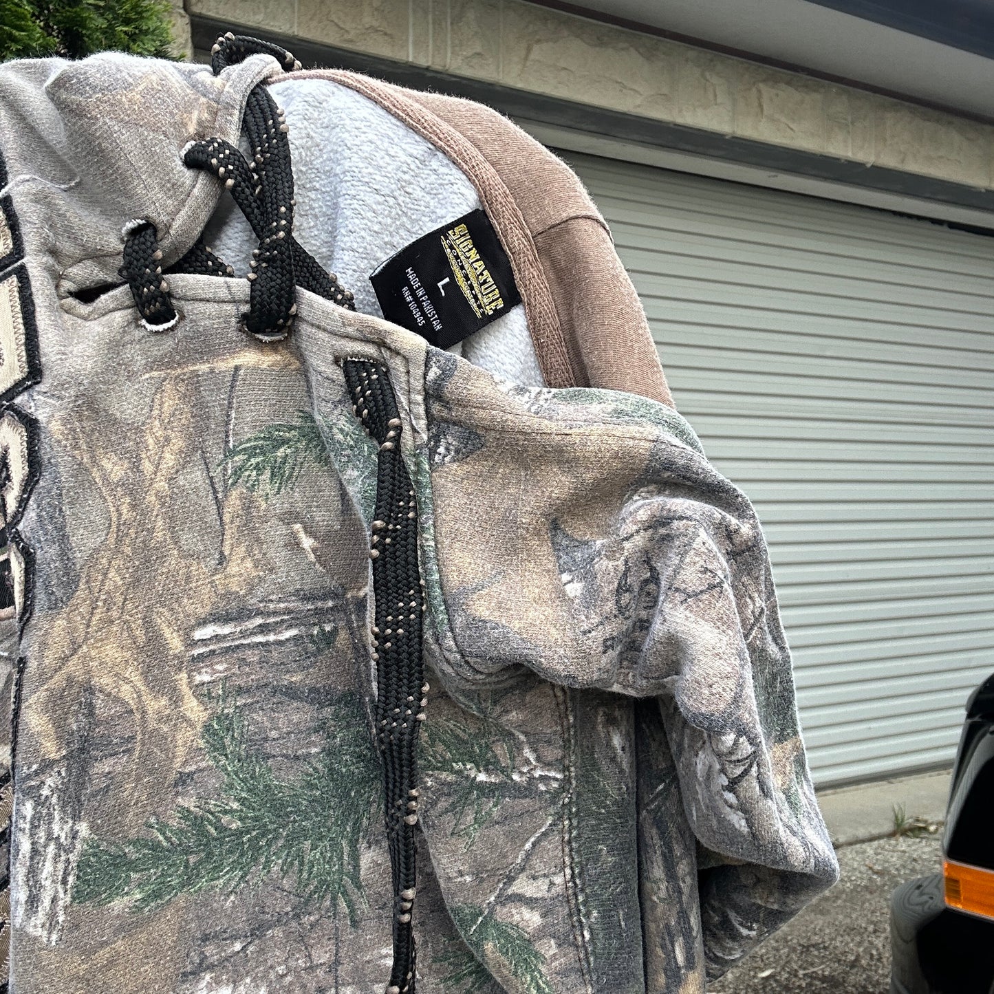 Vintage Minnesota Camo Hoodie - L