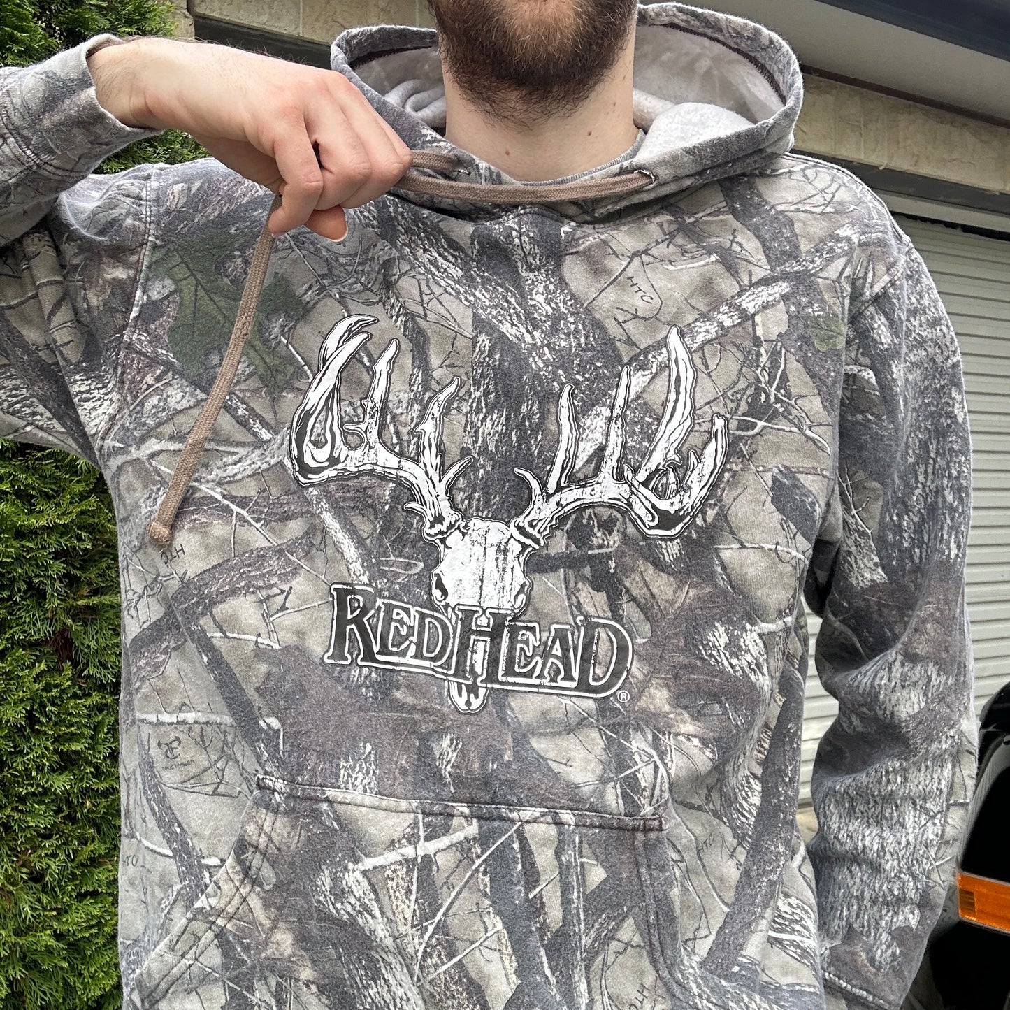 Vintage Redhead Camo Hoodie - M