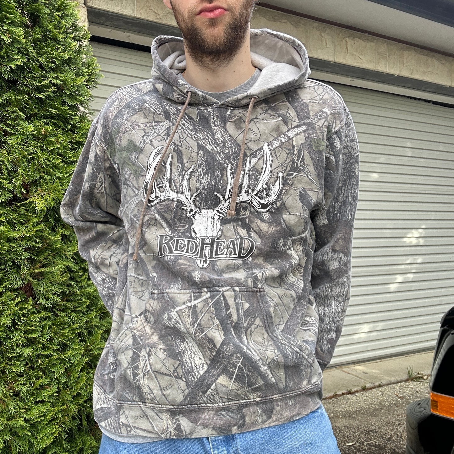 Vintage Redhead Camo Hoodie - M