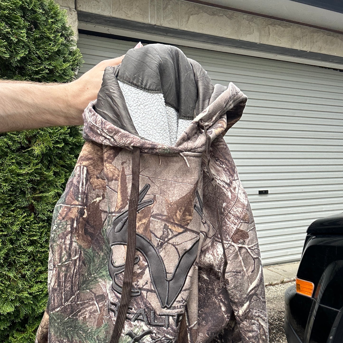 Vintage Realtree Camo Hoodie - L