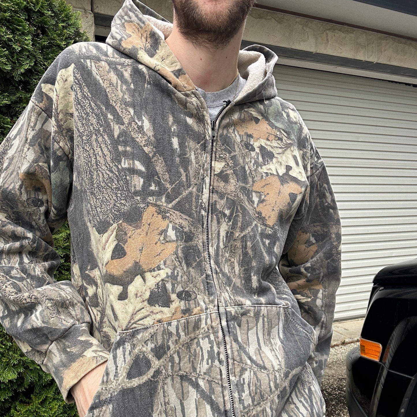 Vintage Realtree Camo Hoodie - M