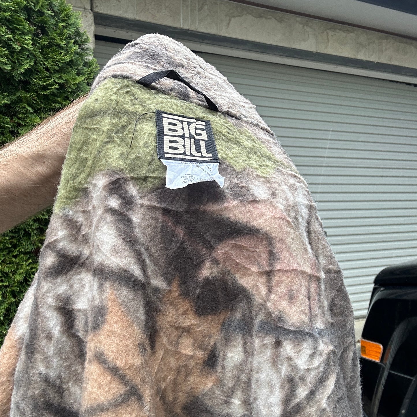 Vintage Realtree Camo Fleece Jumper - XL
