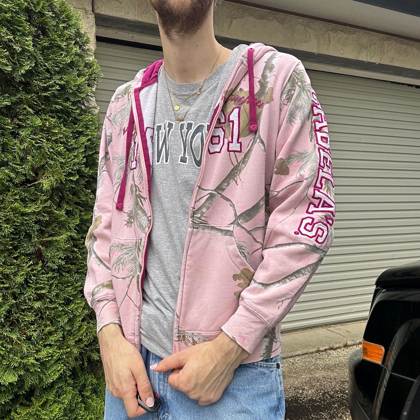 Vintage Cabela's Pink Camo Hoodie - M(W)