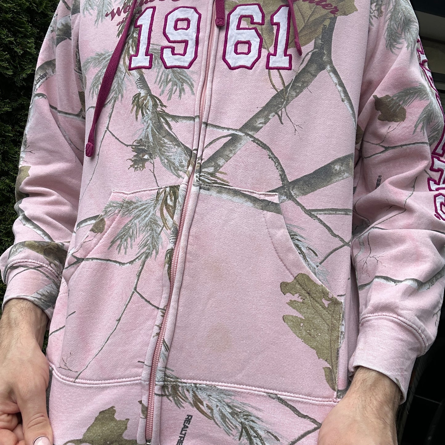 Vintage Cabela's Pink Camo Hoodie - M(W)