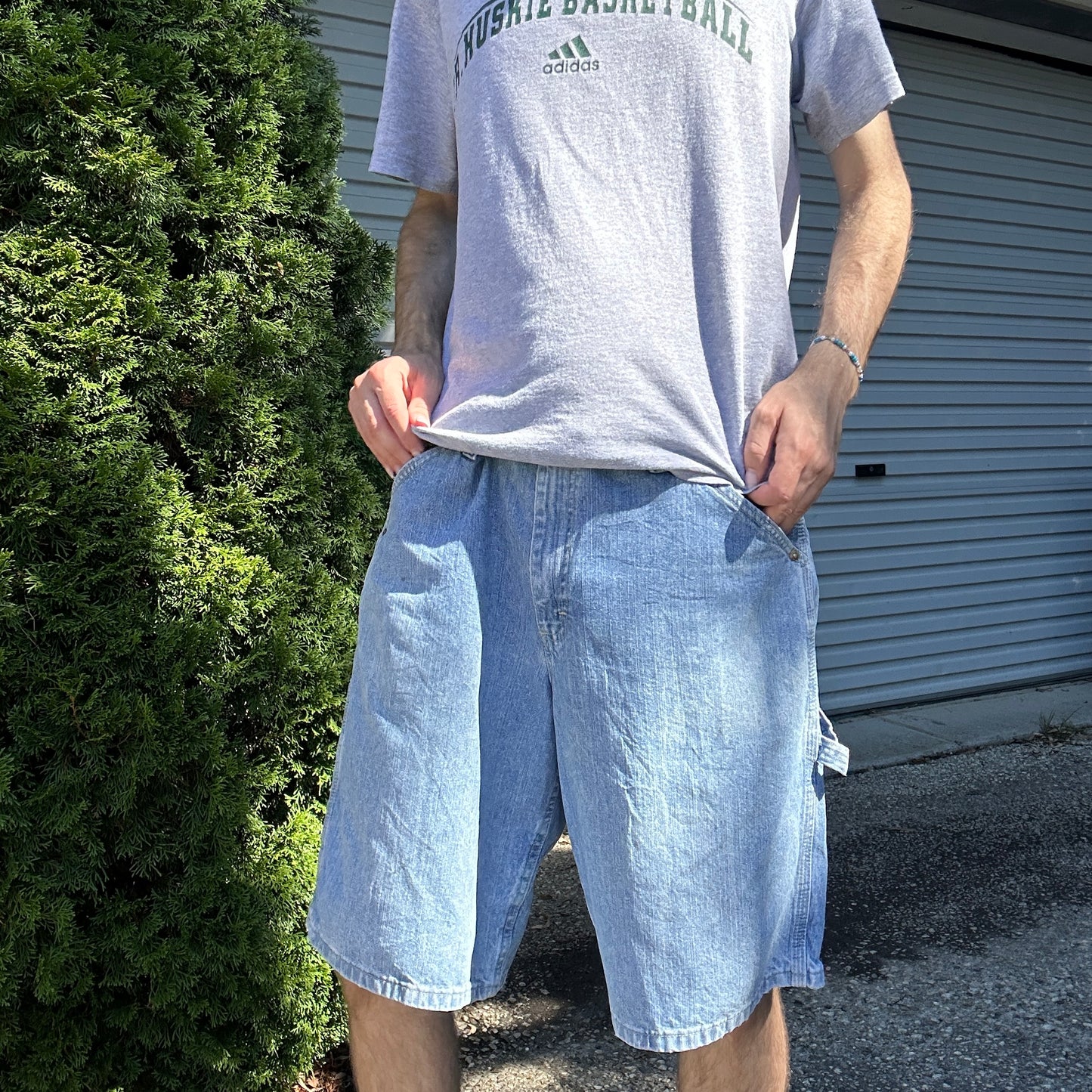 Vintage Lee Denim Jorts - 38"