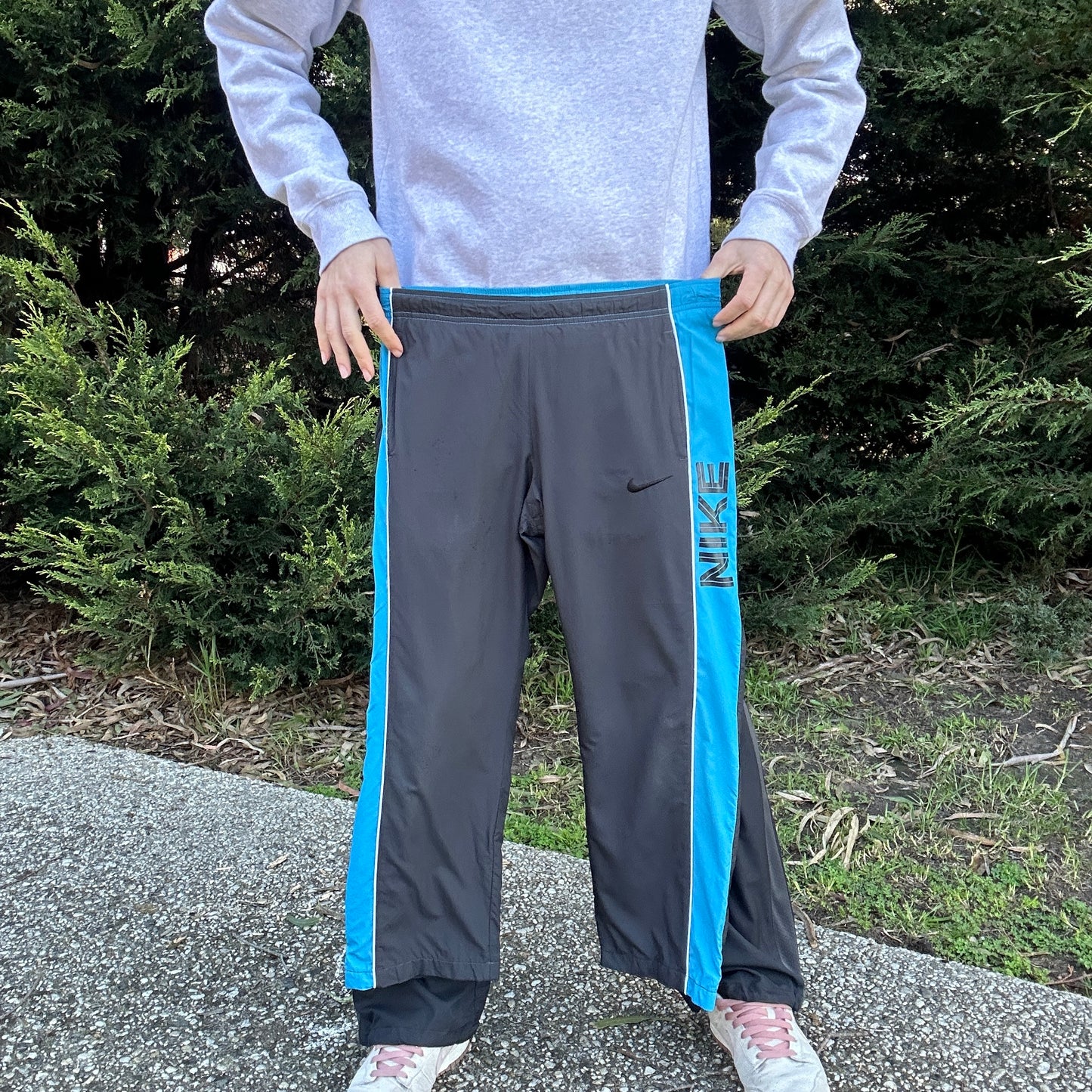 2000's Black Nike Track Pants - M(W)