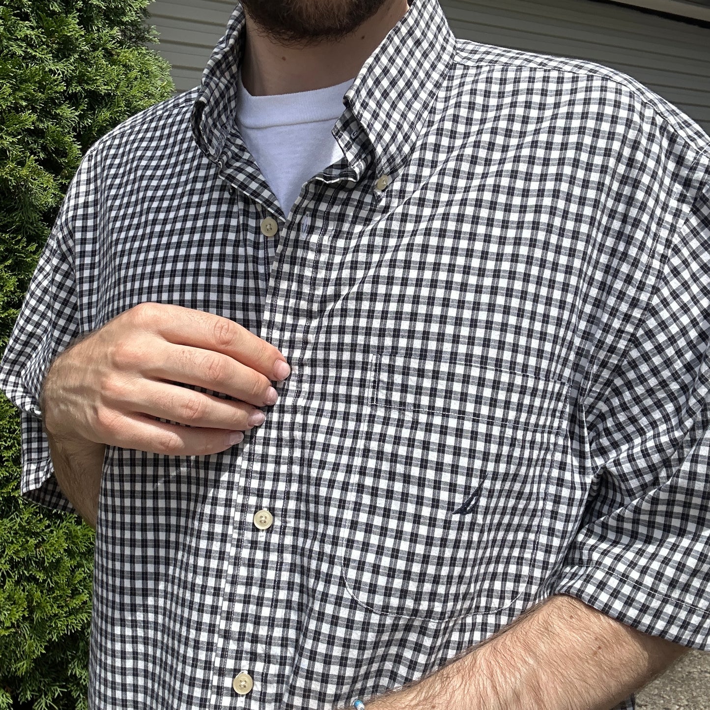 Vintage Nautica Button Up - XL