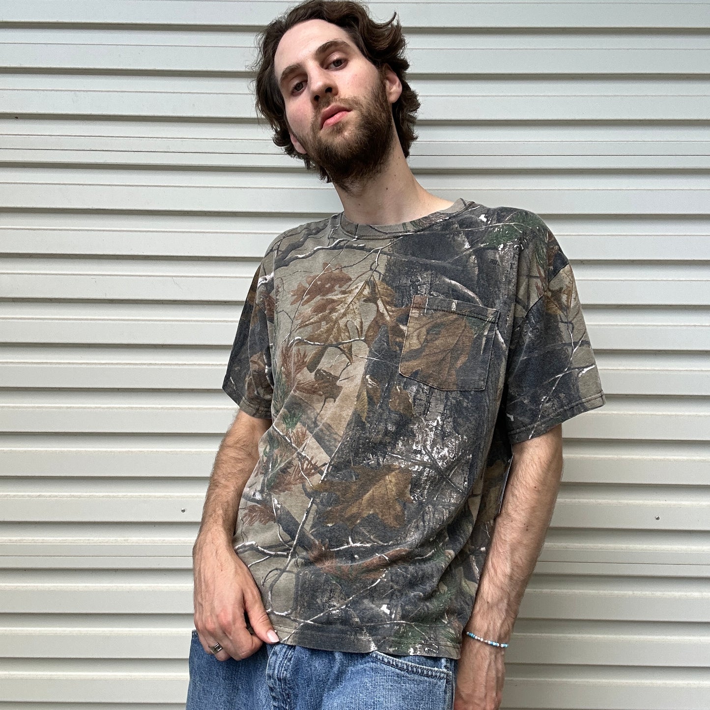 Vintage Realtree Camo Tee - L