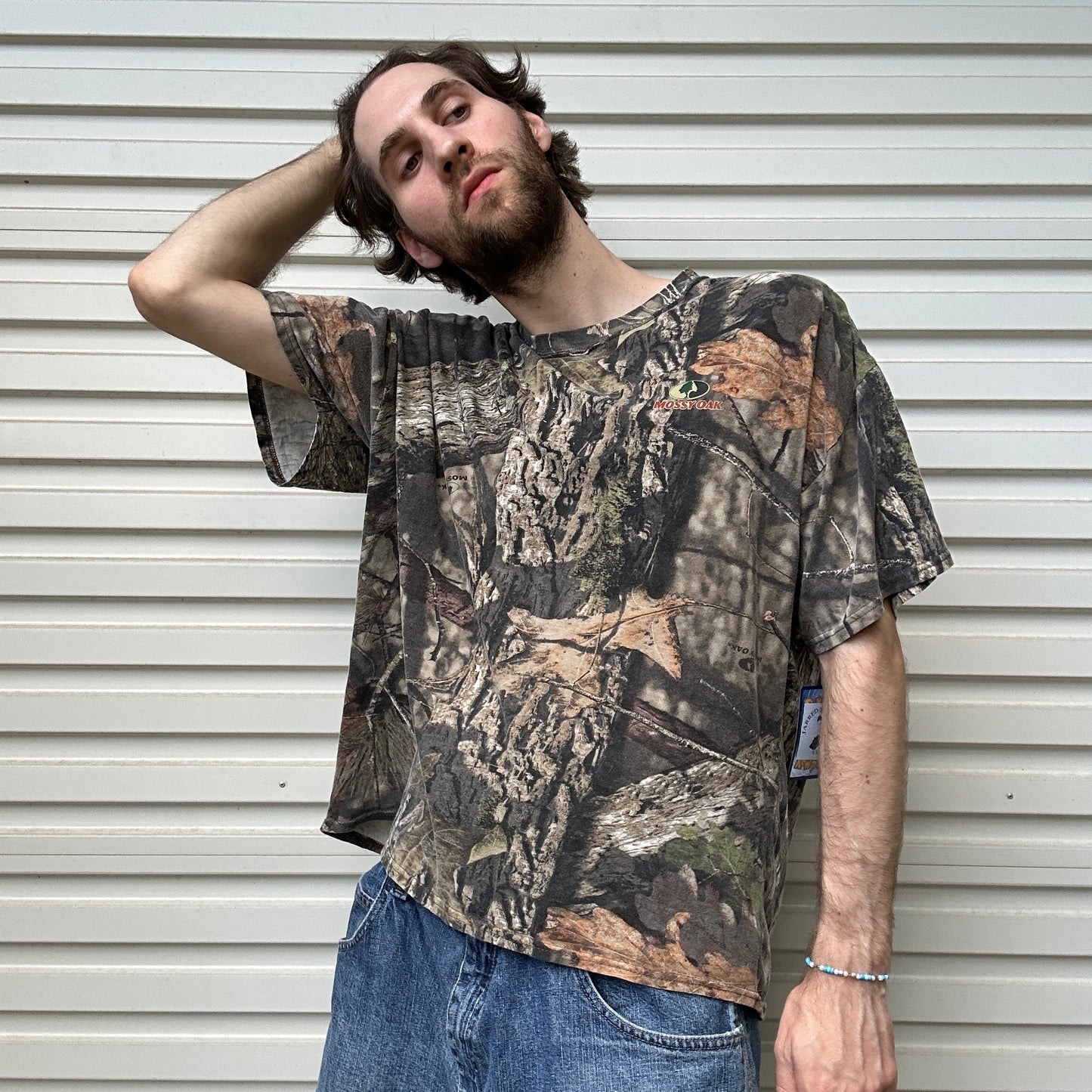 Vintage Realtree Mossy Oak Camo Tee - XXL