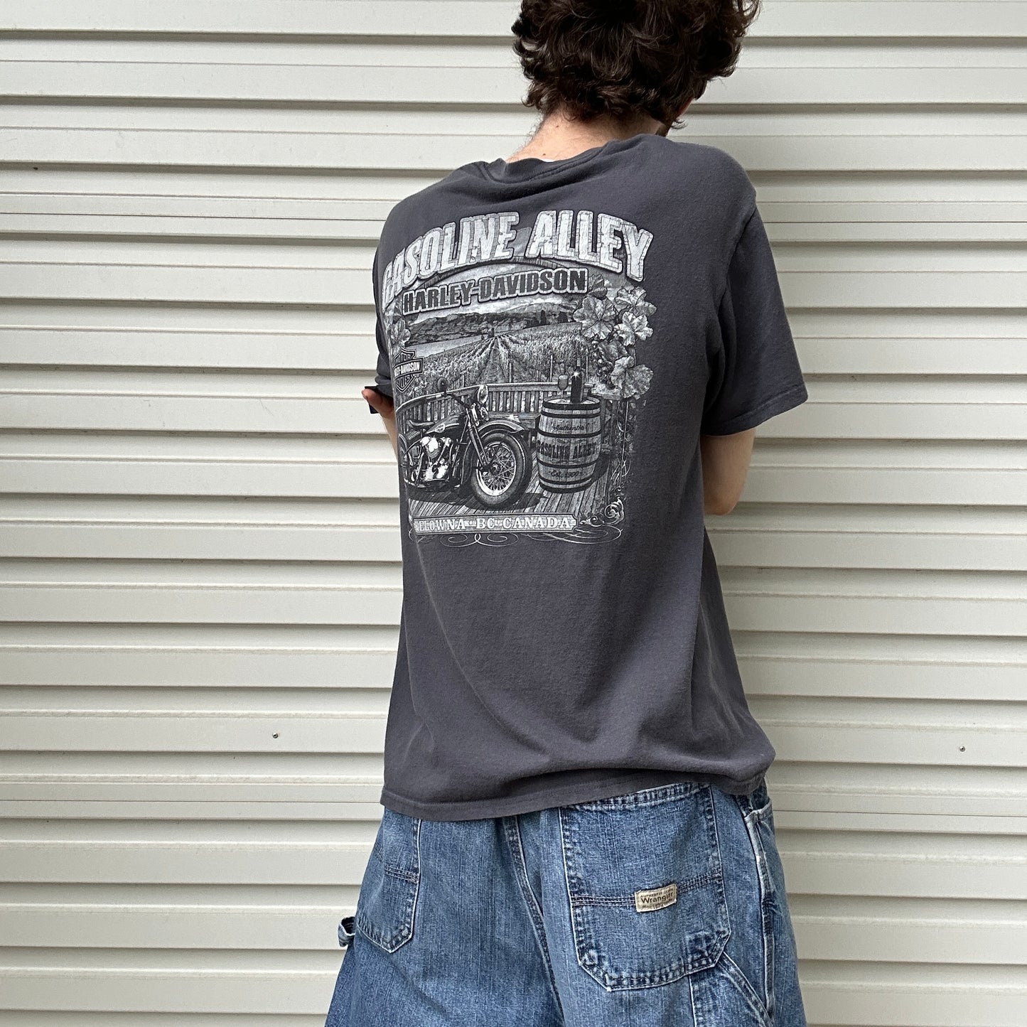 2000's Harley Davidson Graphic Tee - L
