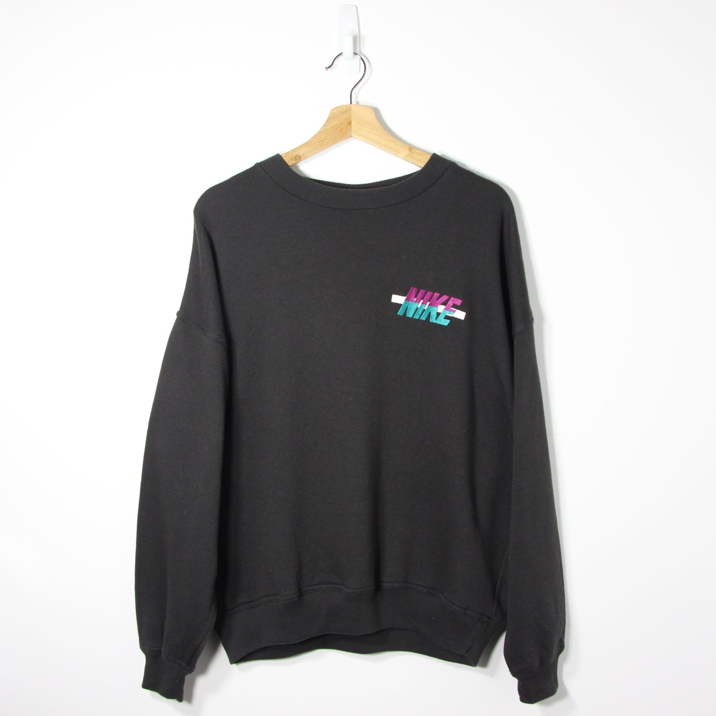 1990's Nike Spellout Sweatshirt - M