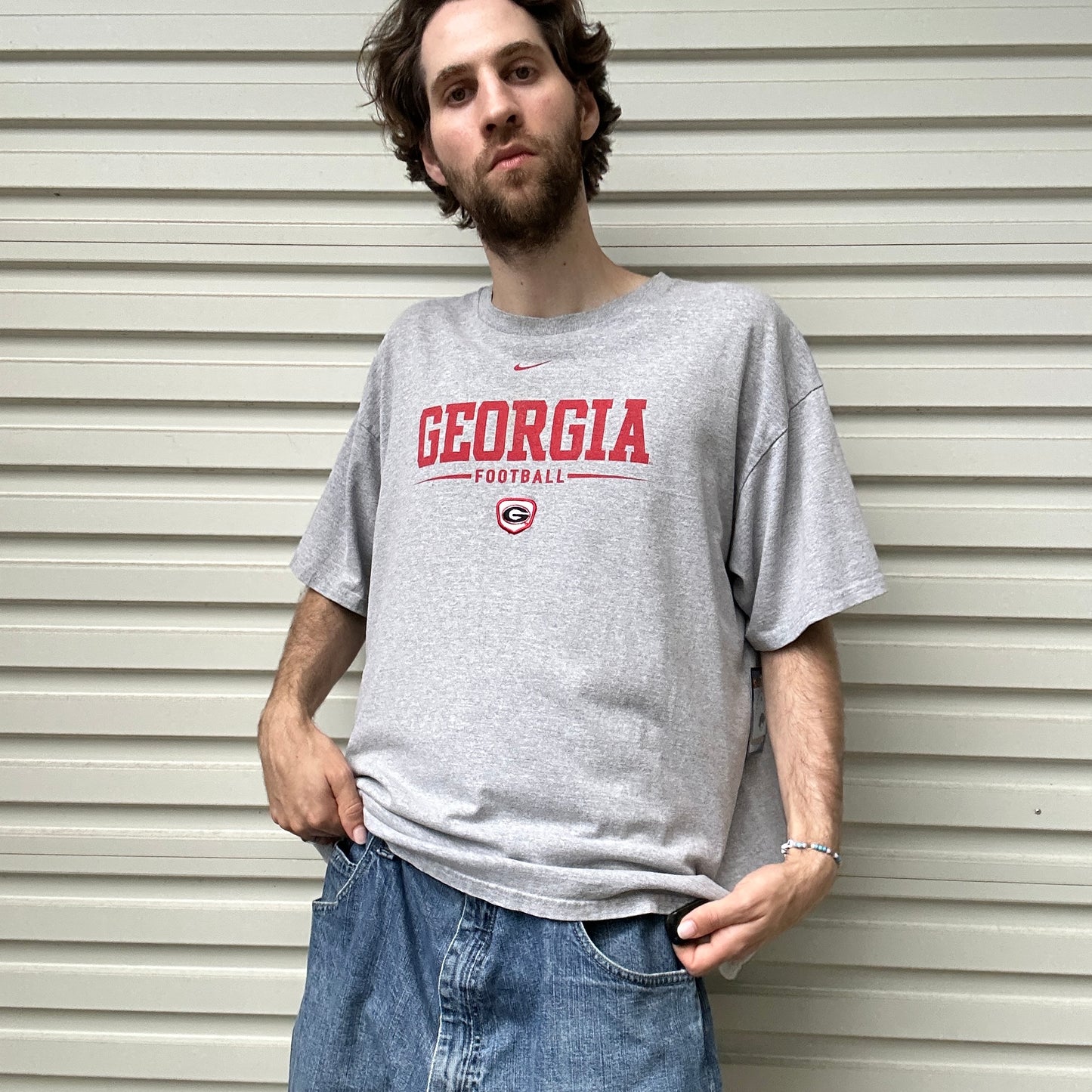 Vintage Nike Georgia Graphic Tee - XL