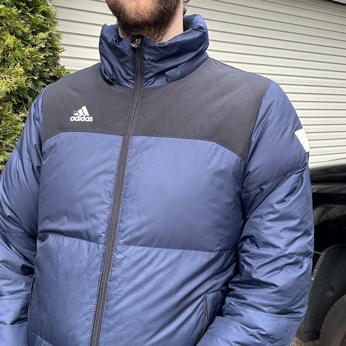 Vintage Adidas Puffer Jacket - M/L