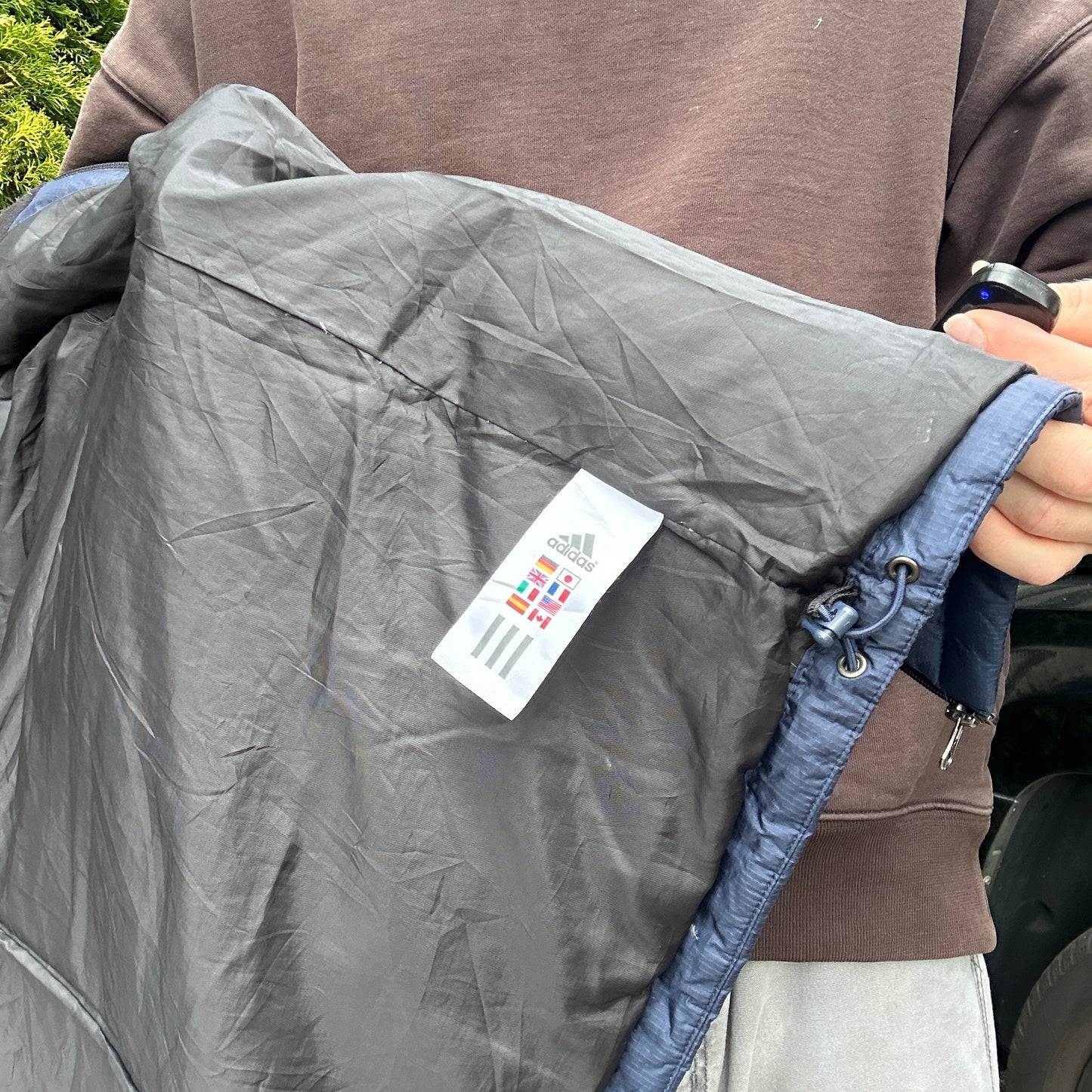 Vintage Adidas Puffer Jacket - M/L