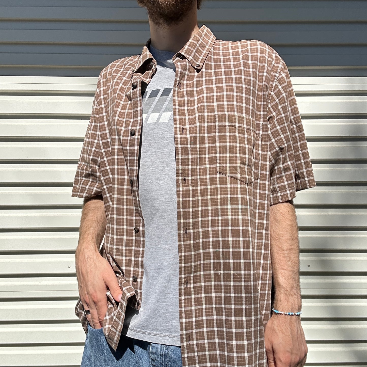 Vintage Chaps Button Up Shirt - XL