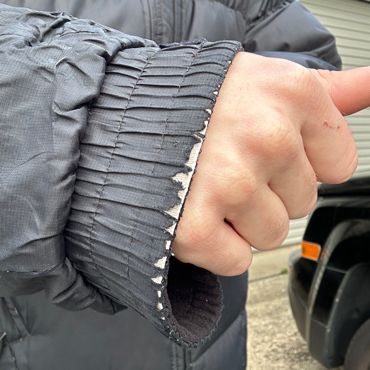 Vintage Nike Juventus Puffer Jacket - L