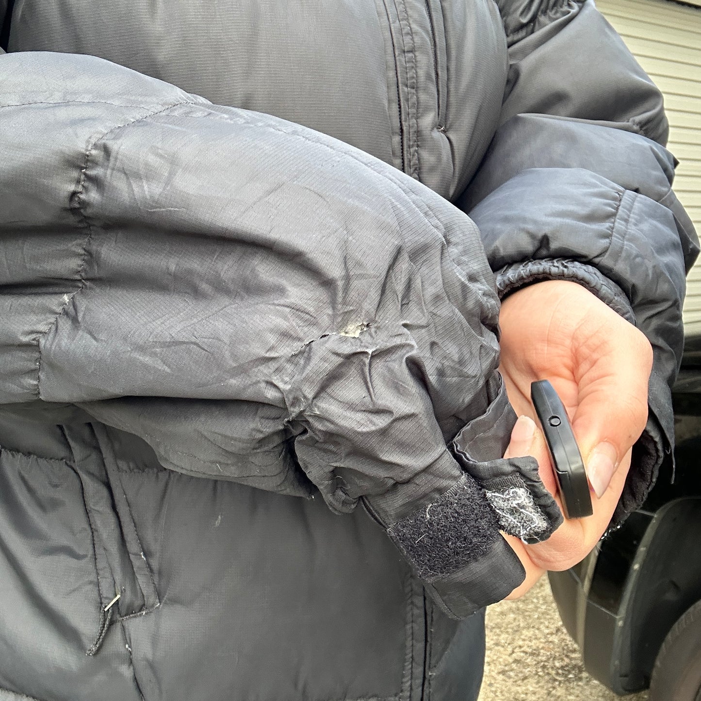 Vintage Nike Juventus Puffer Jacket - L