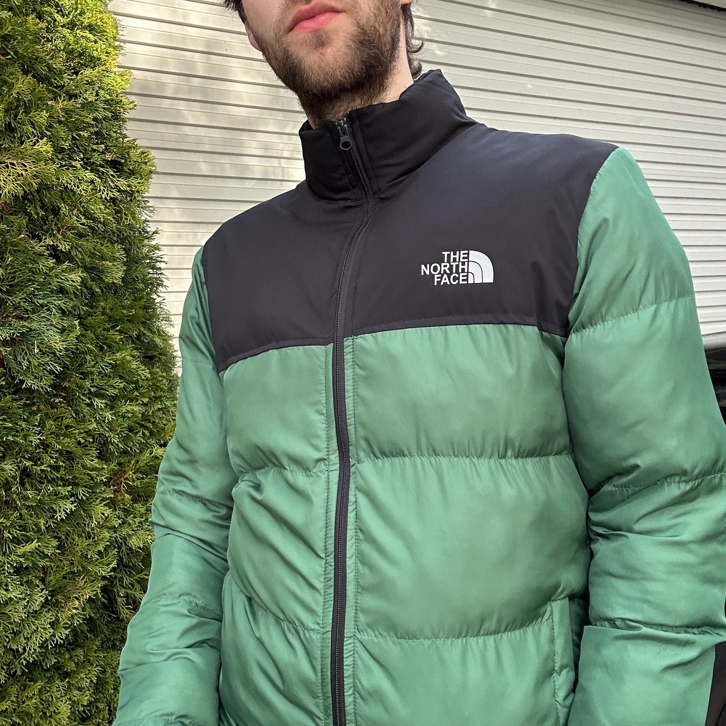 Vintage Green North Face Puffer - M