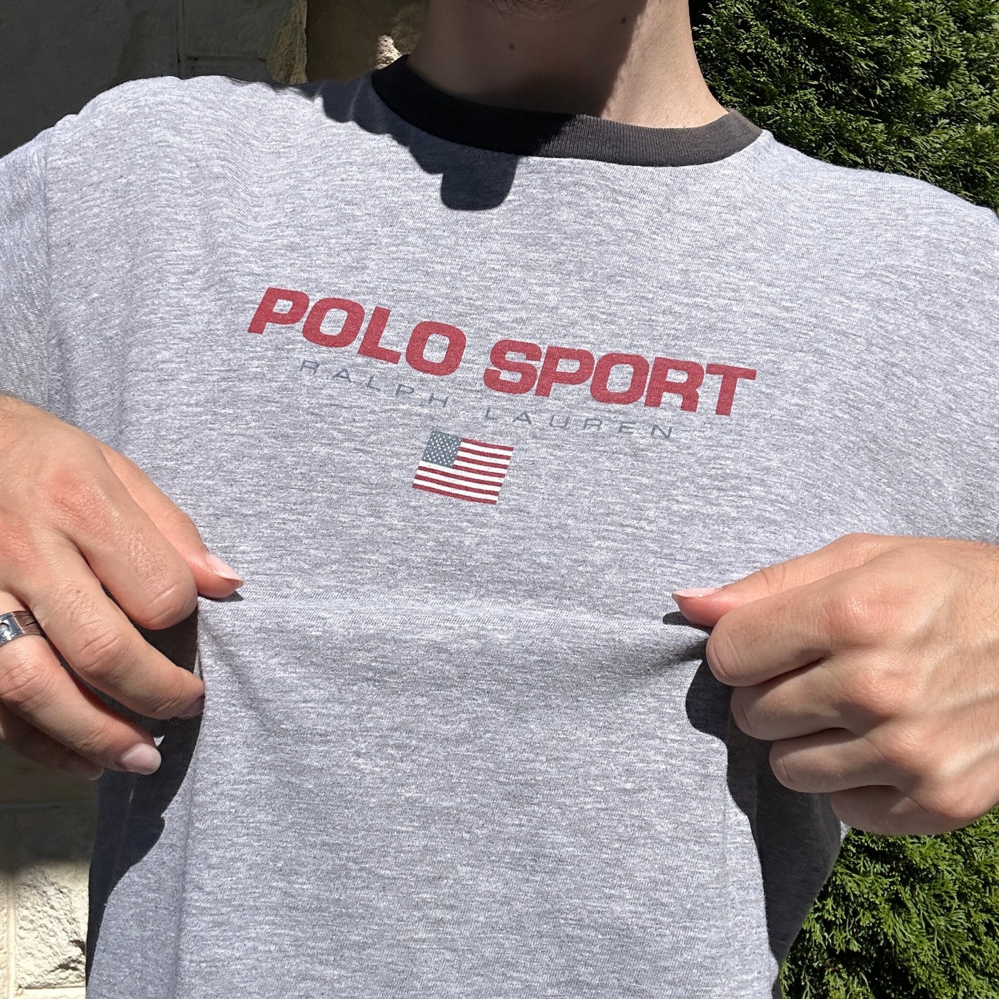1990's RL Polo Sport Graphic Tee - L