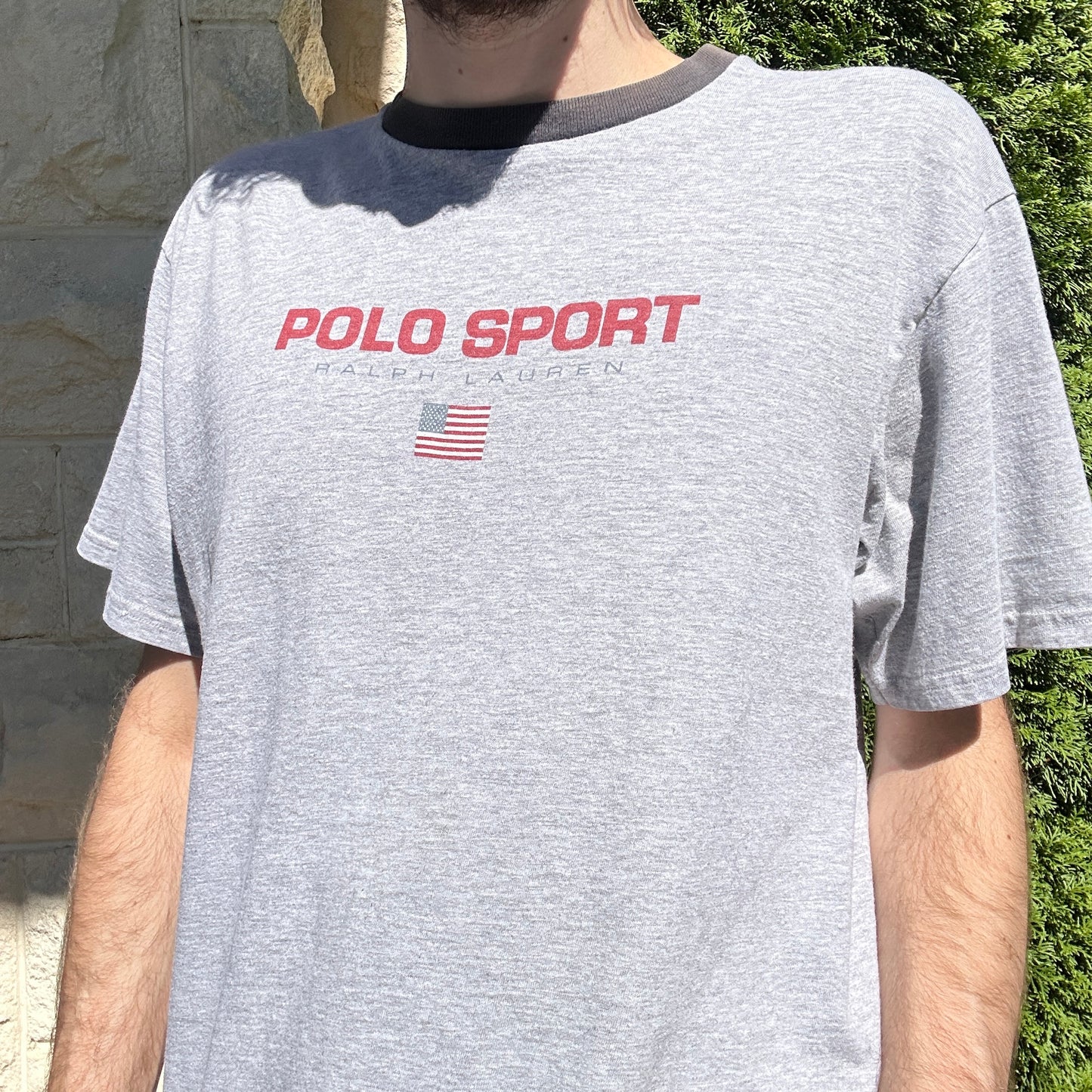 1990's RL Polo Sport Graphic Tee - L