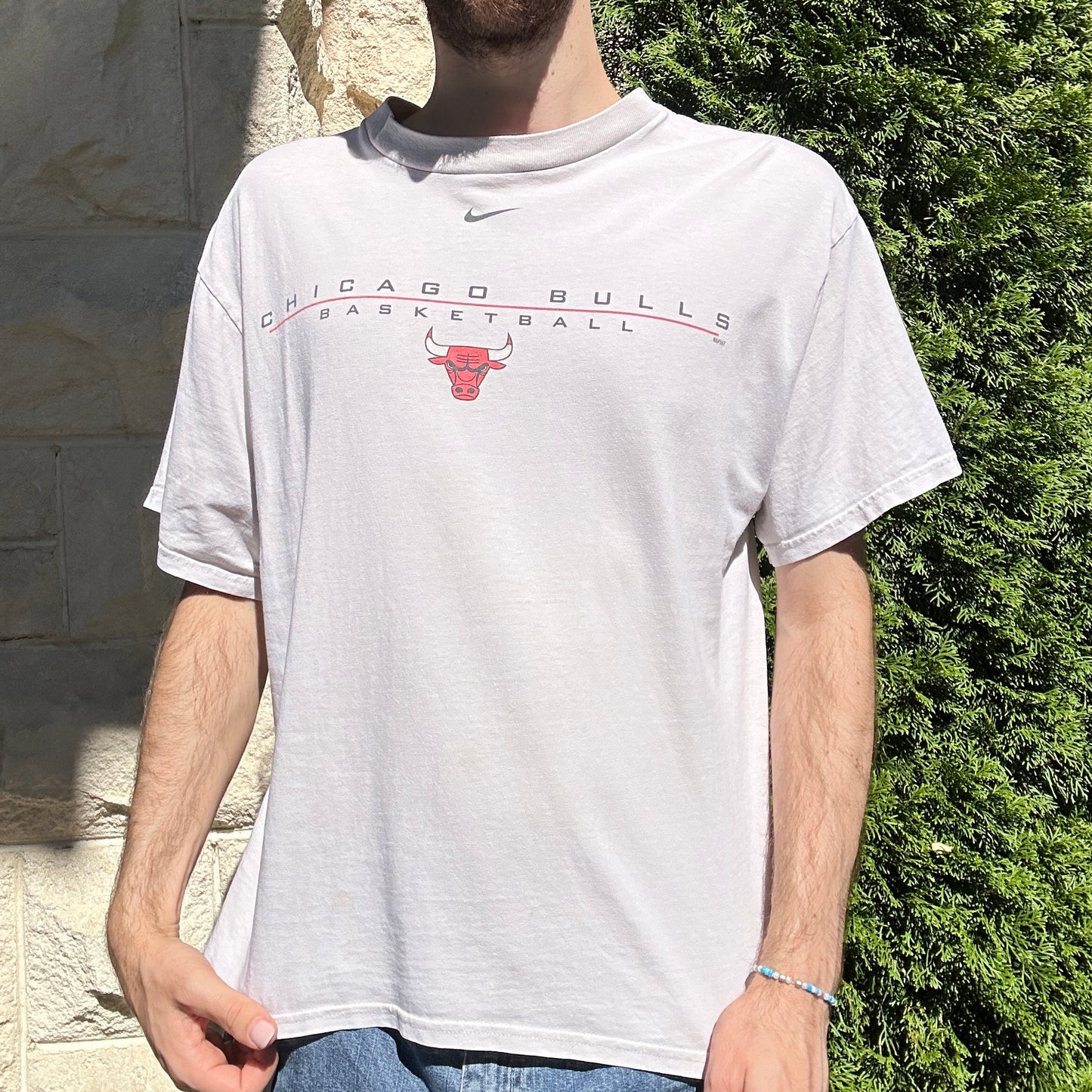 Vintage Nike NBA Bulls Tee - M