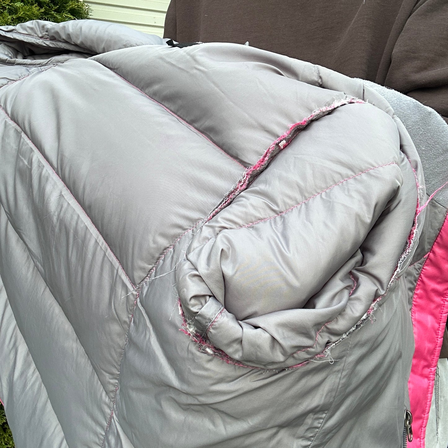Vintage 2000s Pink North Face Puffer Jacket - M/L(W)