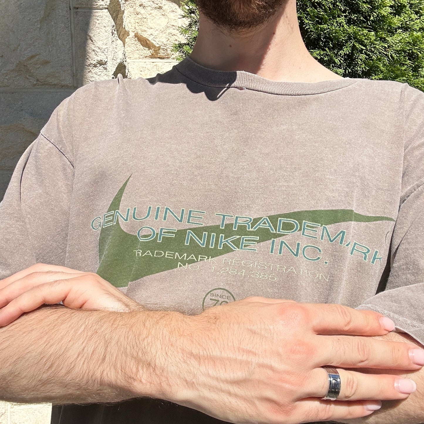 Vintage 1990's Nike USA Graphic Tee - XL