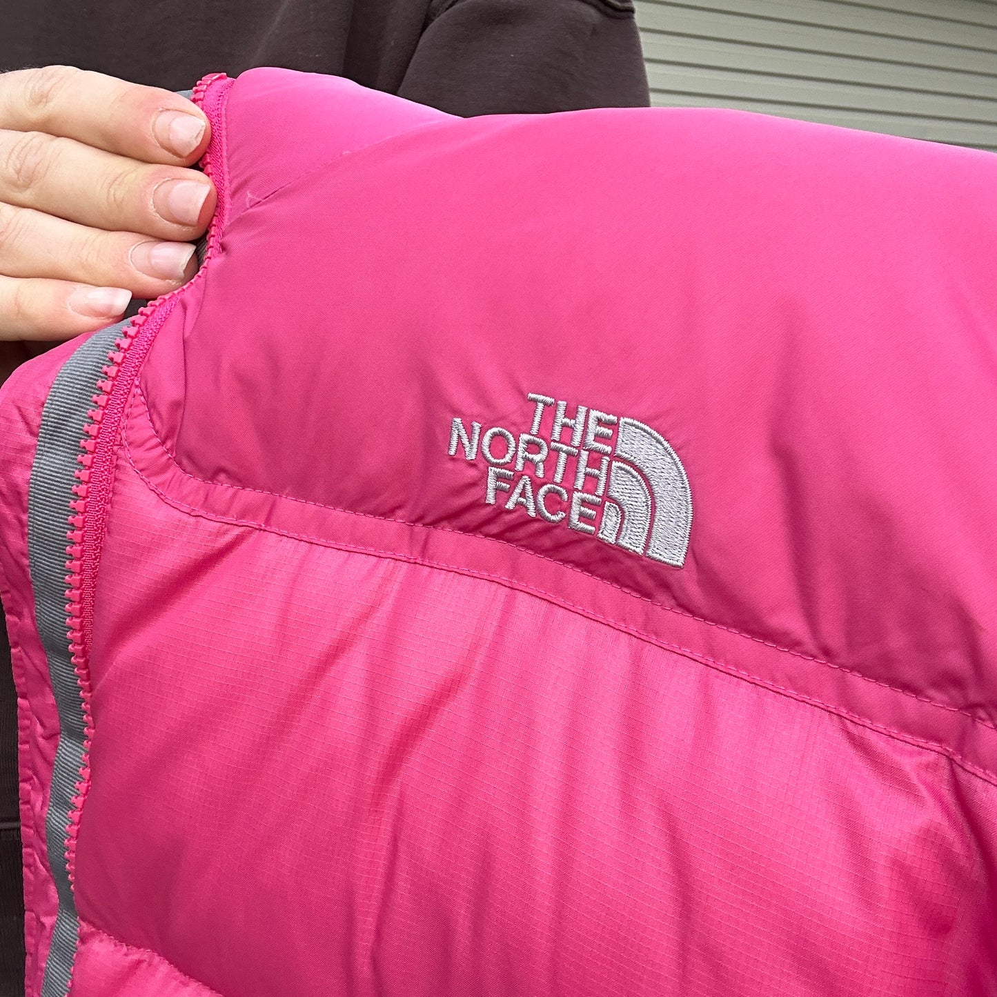 Vintage 2000s Pink North Face Puffer Jacket - M/L(W)