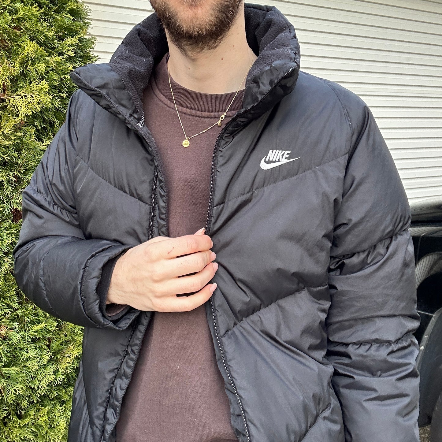 Vintage 2000's Nike Puffer Jacket - L
