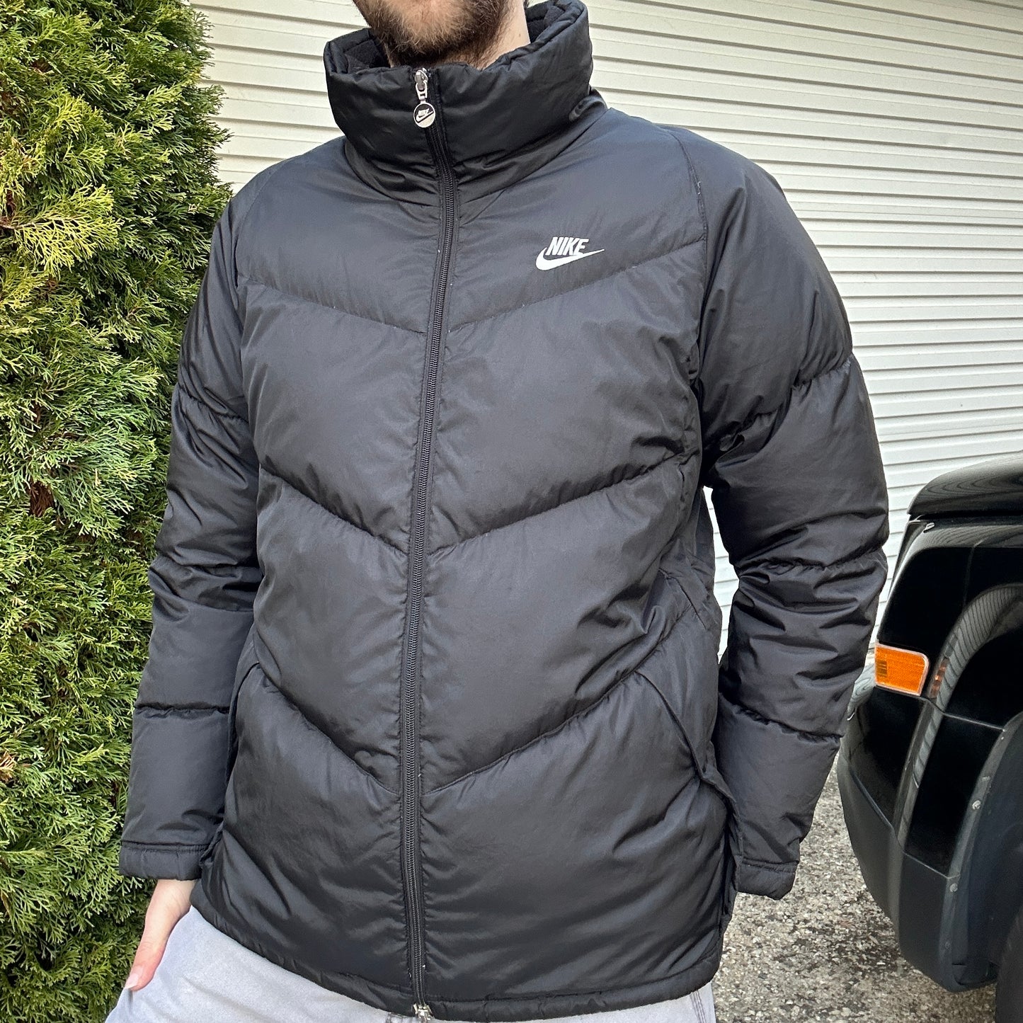 Vintage 2000's Nike Puffer Jacket - L